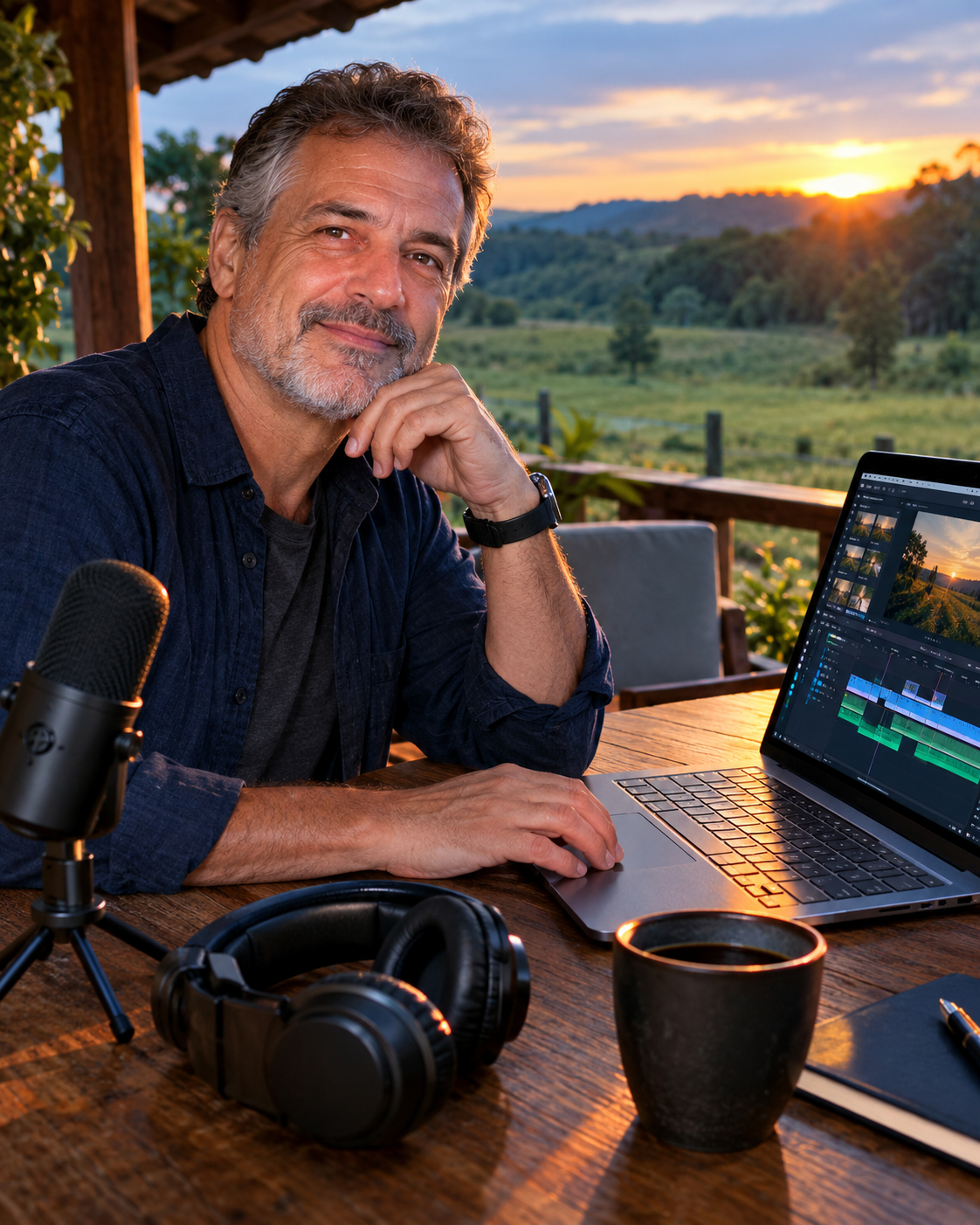Produção de vídeo e música com inteligência artificial